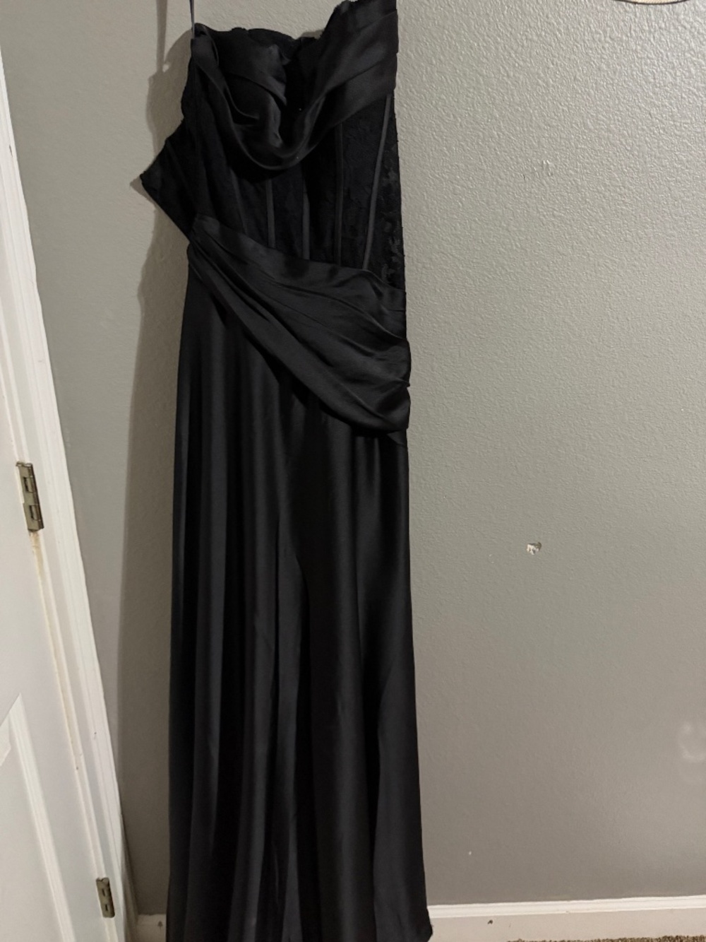 Prom dress black